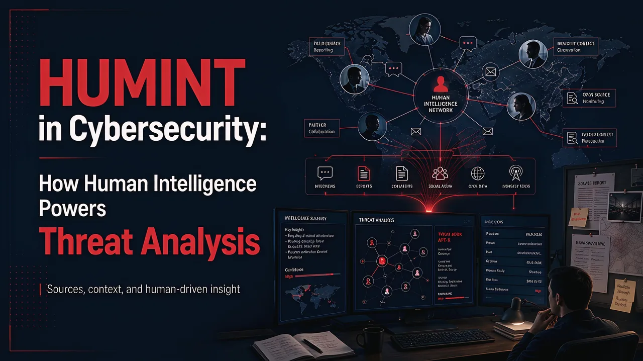 Human intelligence HUMINT process in cyber threat intelligence context