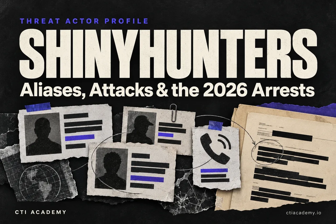 ShinyHunters alias map: an extortion brand tracked as UNC6240, Bling Libra and G1057, tied to Scattered LAPSUS$ Hunters